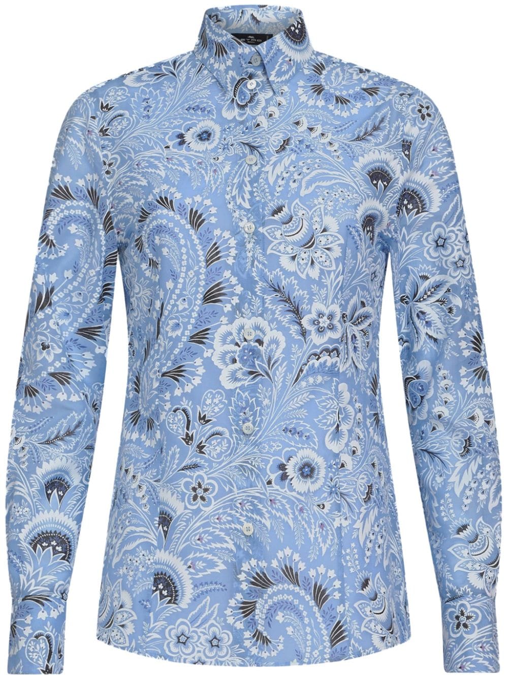 Etro Shirts Clear Blue