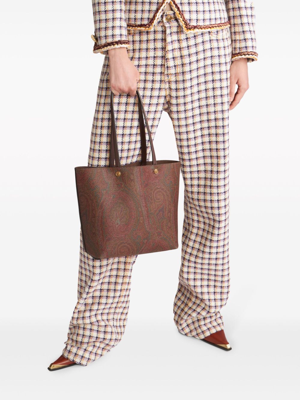 Etro maxi essential tote bag