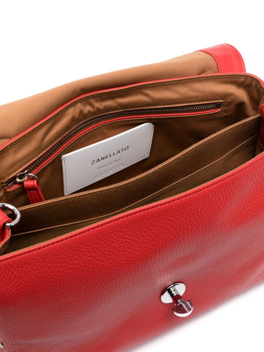 Zanellato Postina small bag in hammered leather