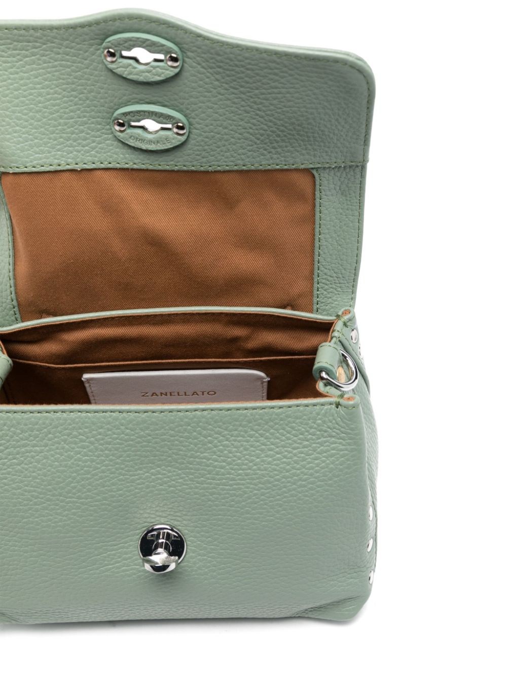 Zanellato Postina baby bag in hammered leather