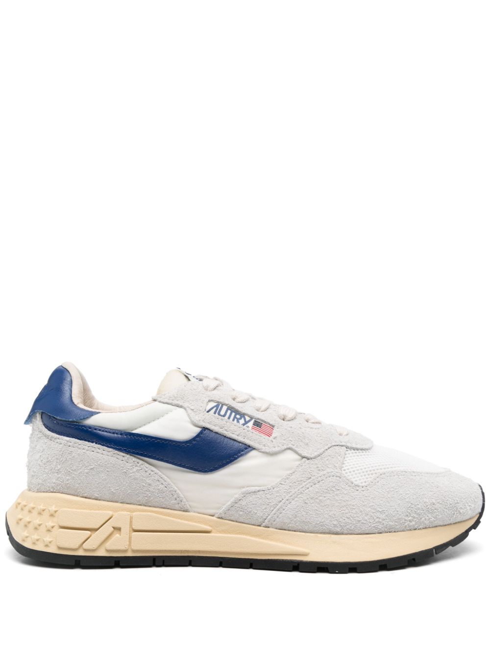 Autry Reelwind Low Sneakers in Suede & Nylon