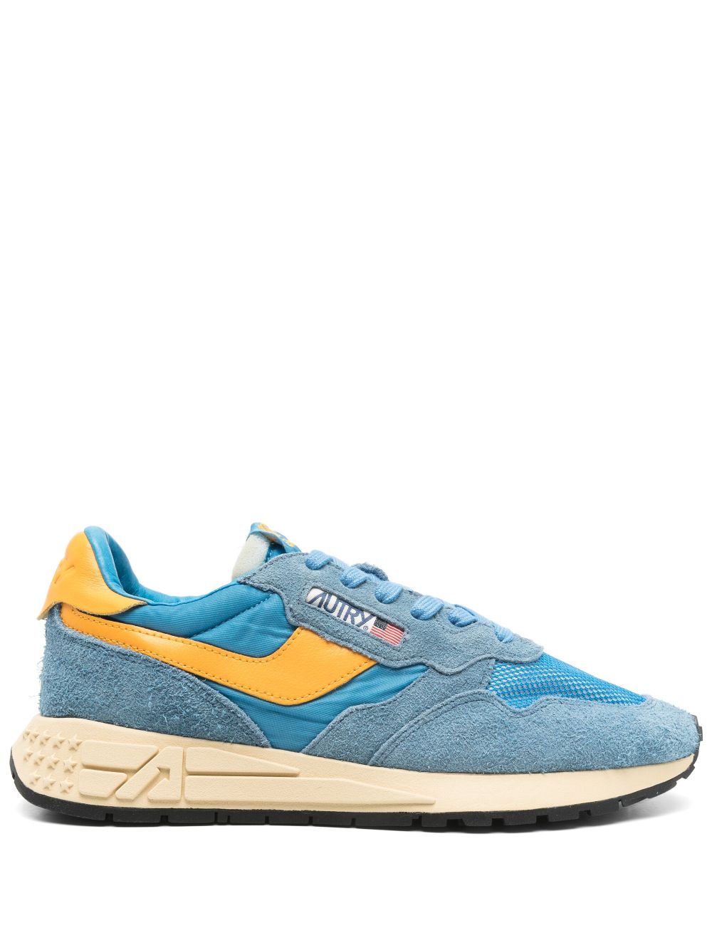 Autry Reelwind Low Sneakers in Suede & Nylon