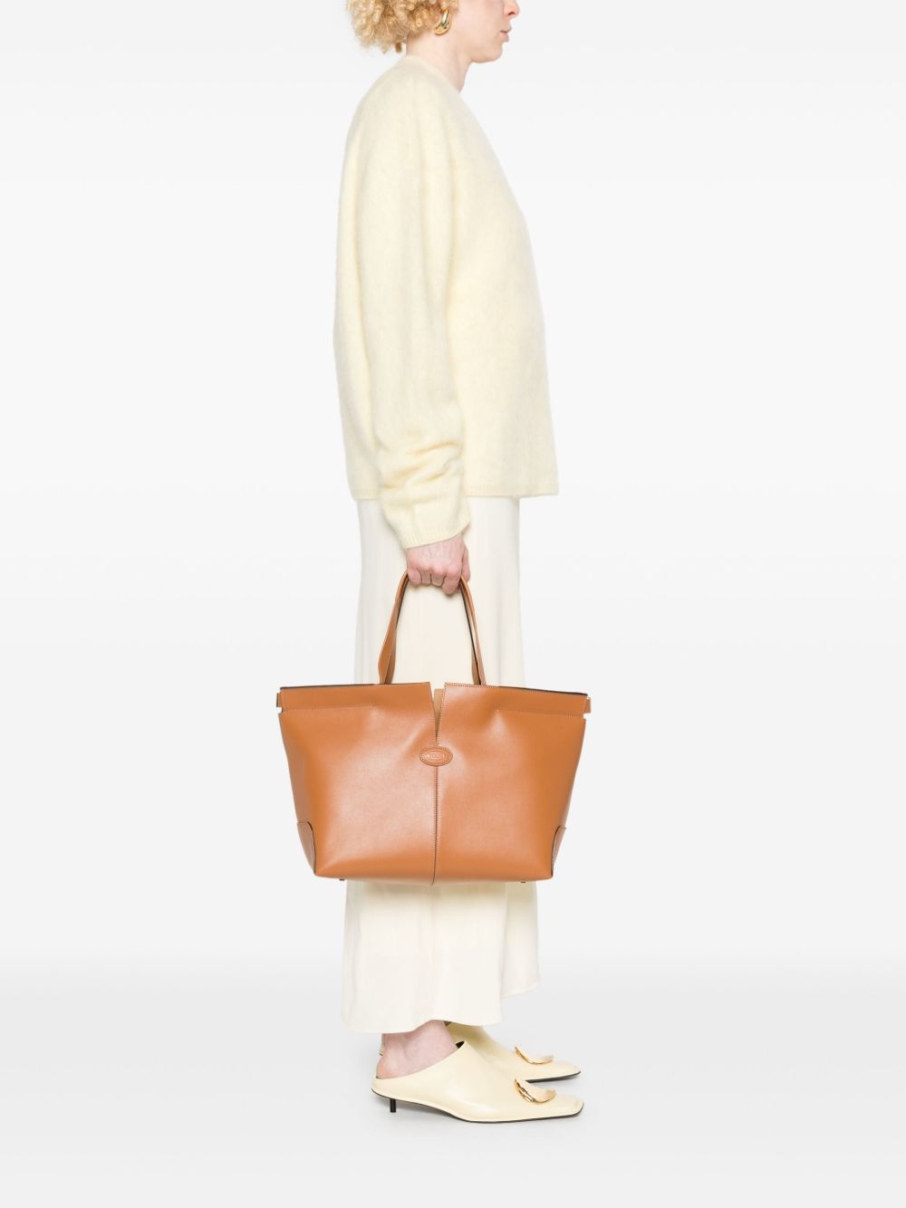 Tod's Di Bag Folio in Leather Medium