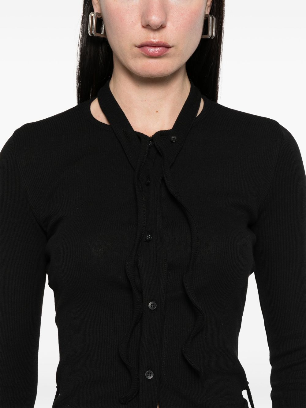 Ottolinger Double closure cardigan