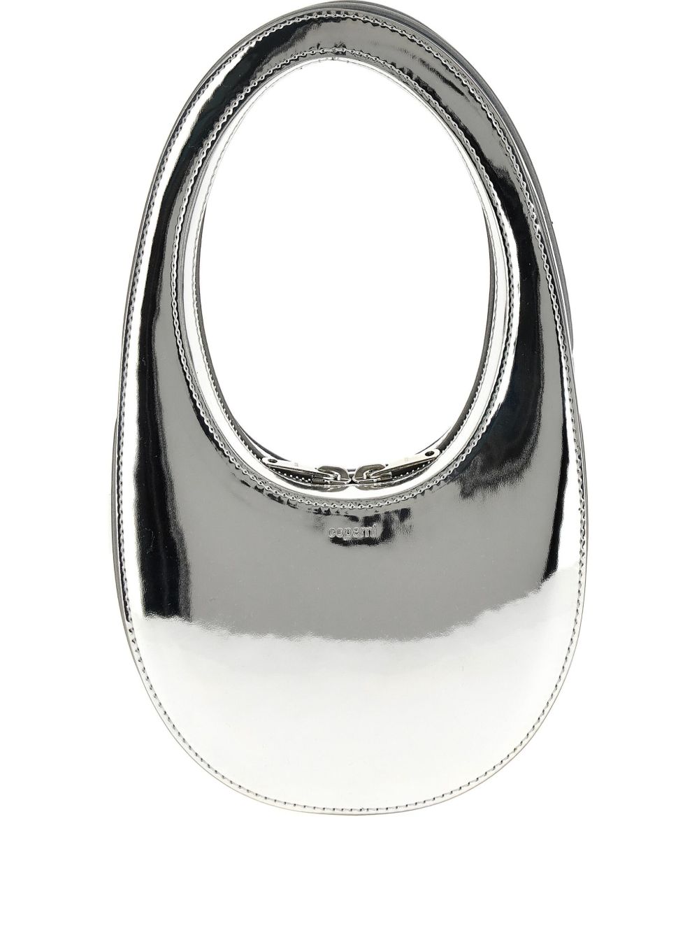 Coperni Swipe Mini Mirrored Leather Bag