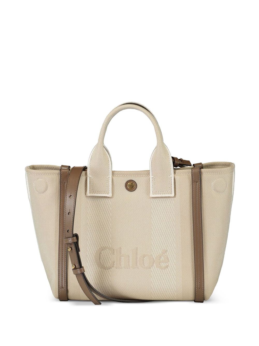 Chloè Chloé Small Canvas Tote Bag