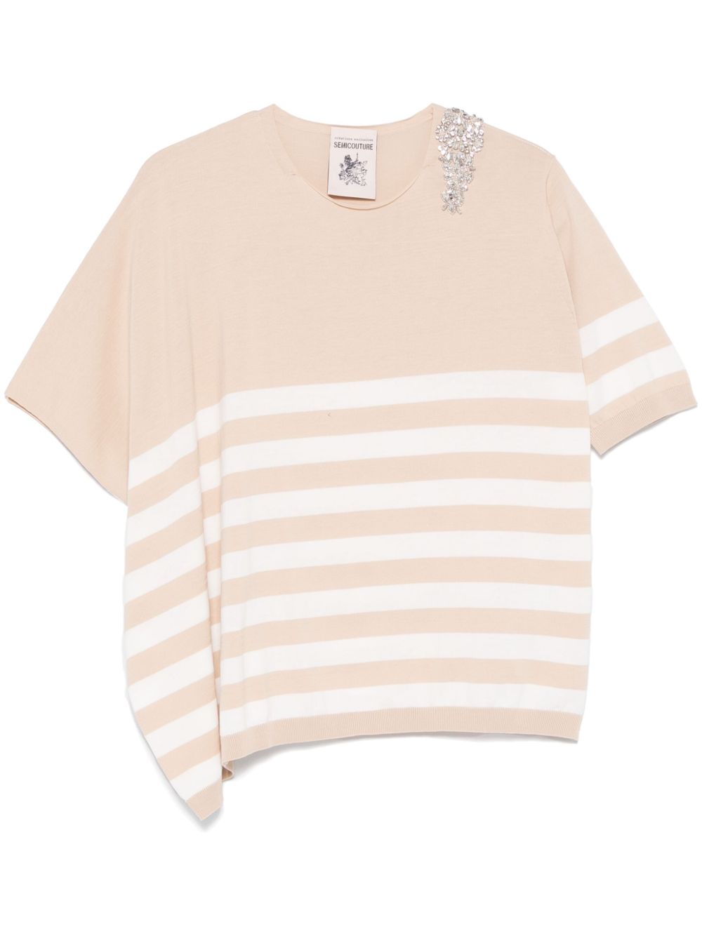 Semicouture Sweaters Beige