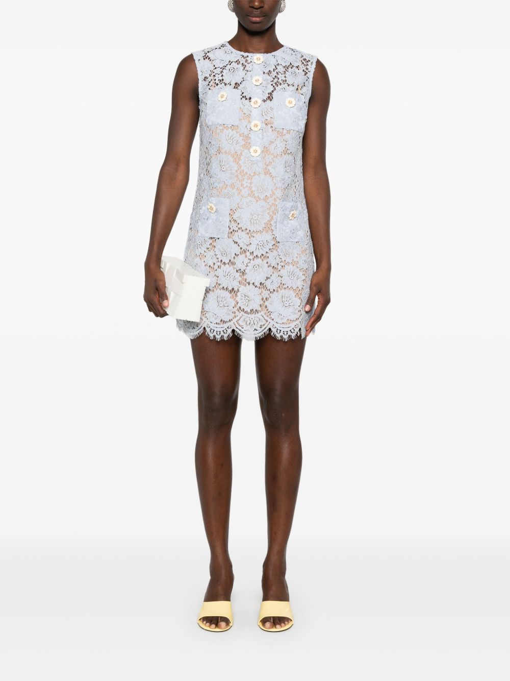 Self-portrait Dresses Clear Blue