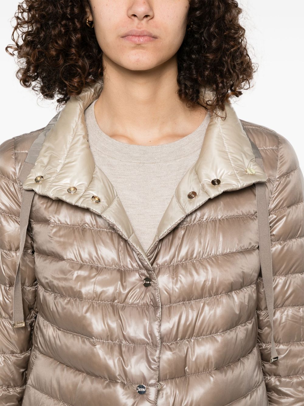 Herno Coats Beige