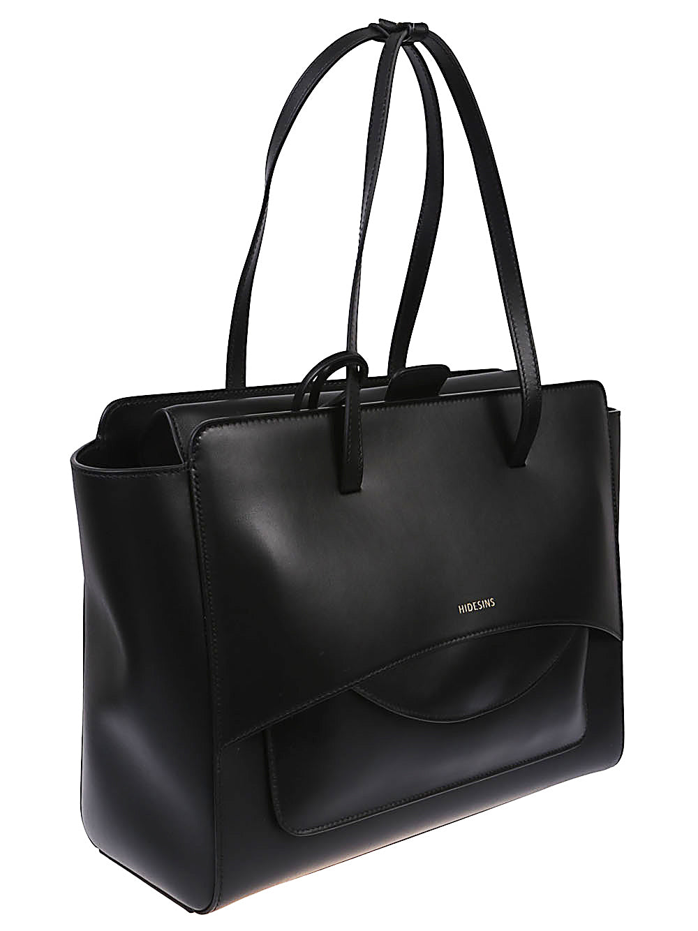 HIDESINS Large Flap leather tote bag
