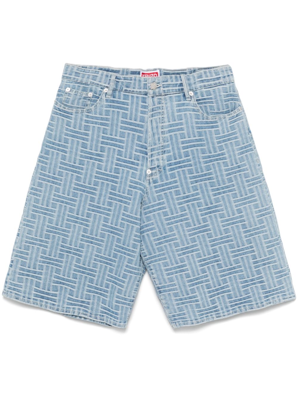 Kenzo Shorts Clear Blue