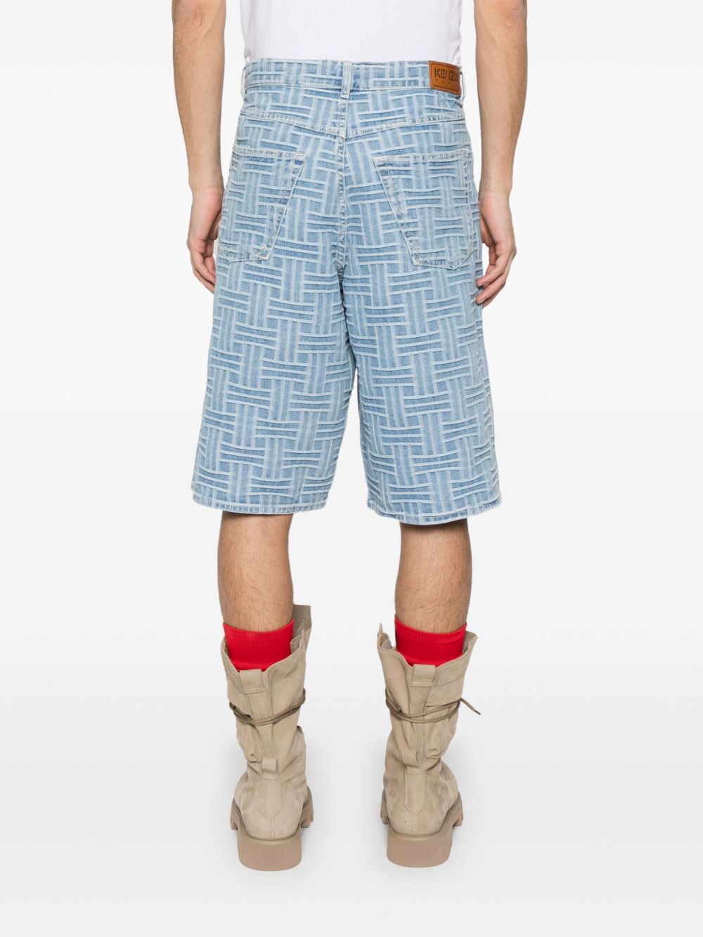 Kenzo Shorts Clear Blue