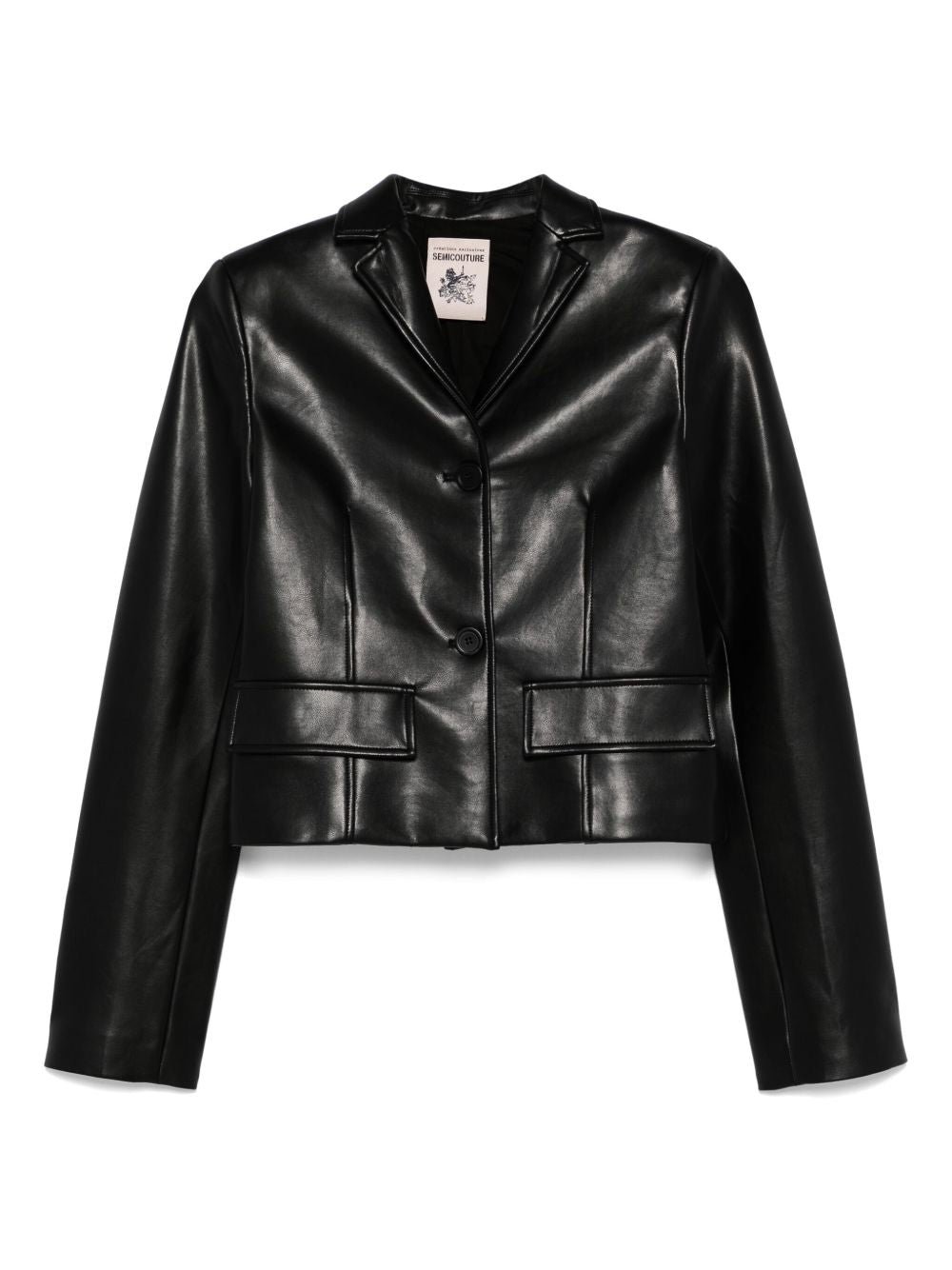Semicouture Jackets Black