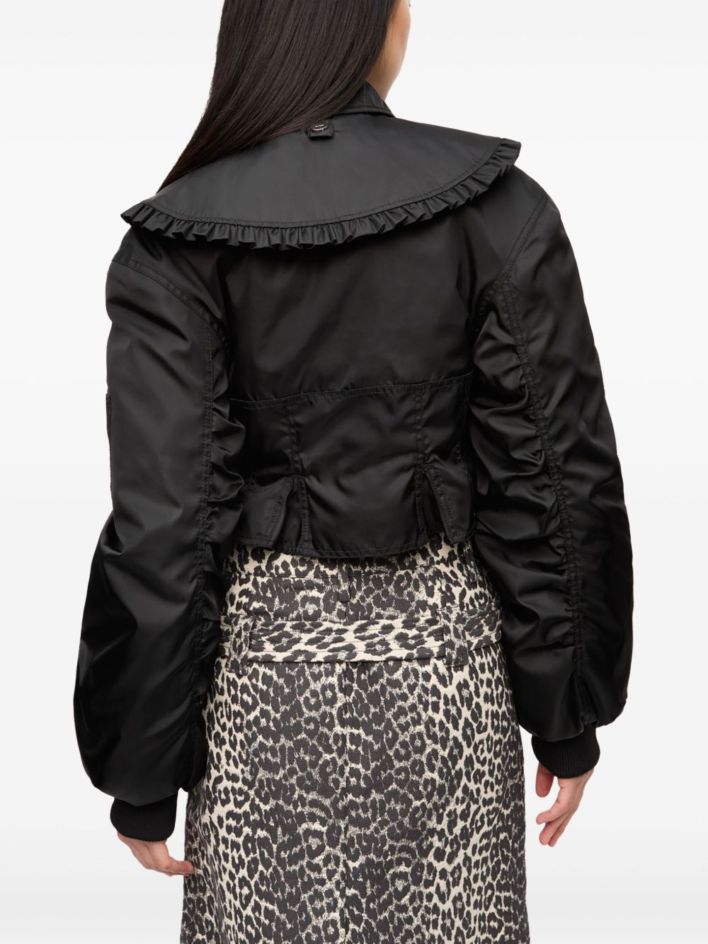 GANNI Coats Black