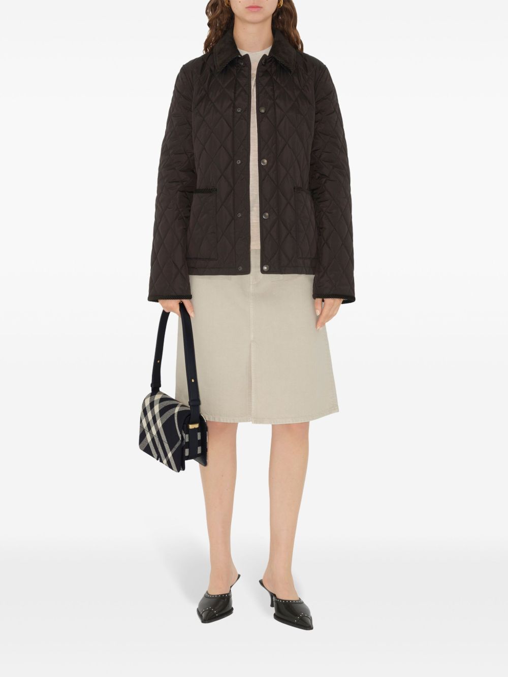 Burberry Jackets Brown
