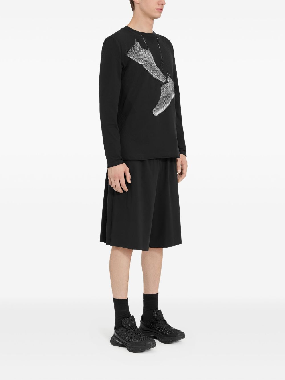 MM6 X SALOMON T-shirts and Polos Black