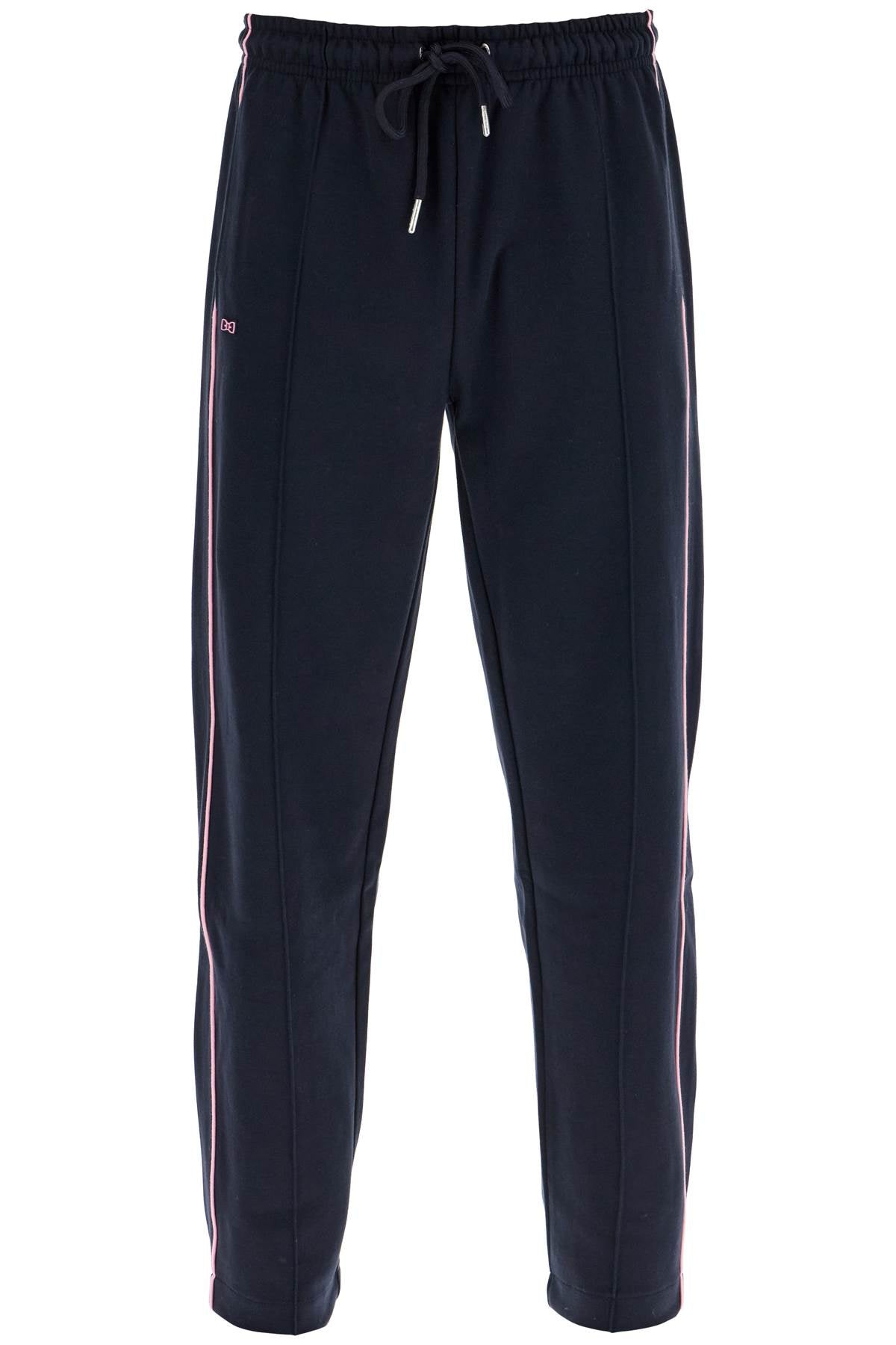 EDEN PARK contrast piping joggers with