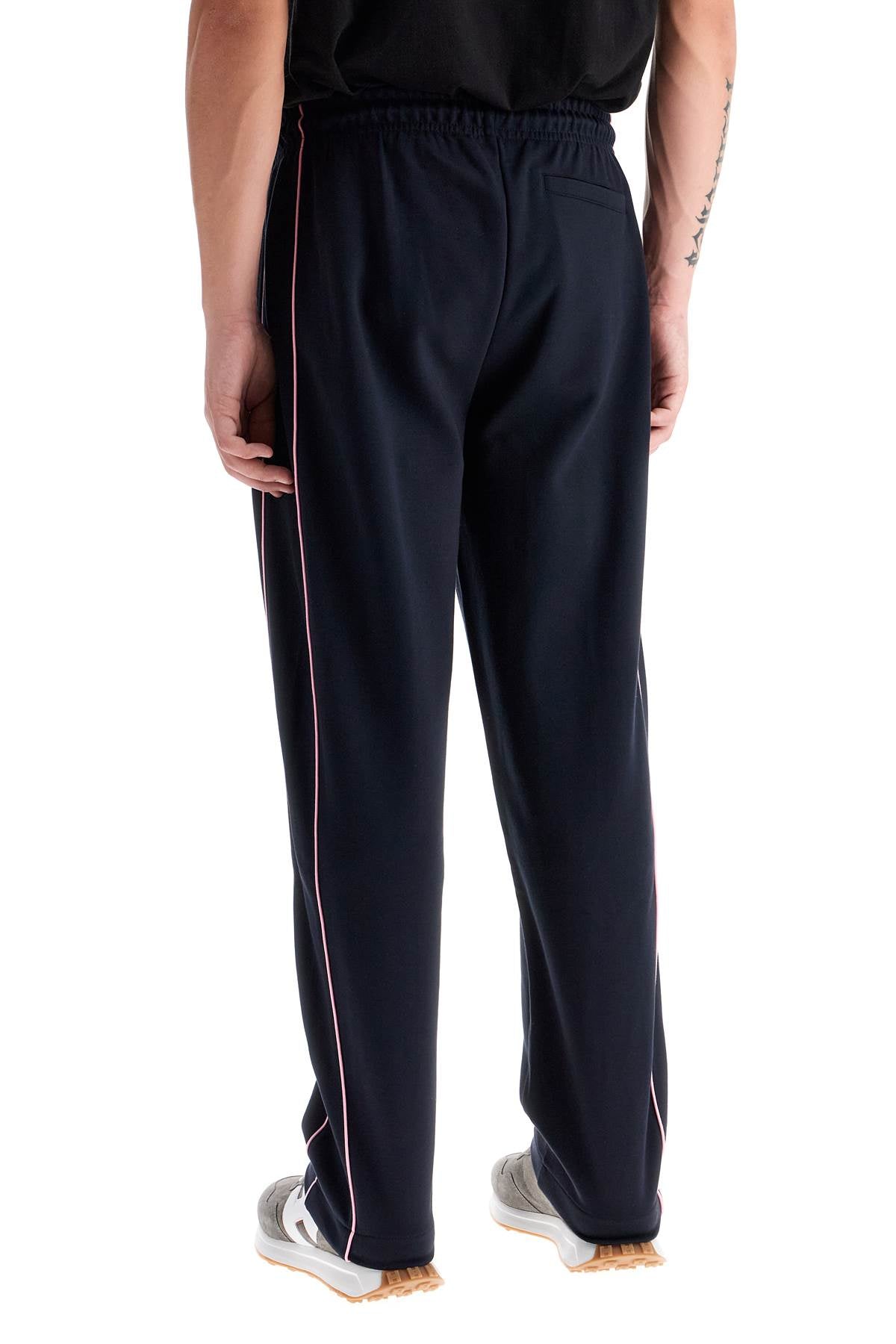 EDEN PARK contrast piping joggers with