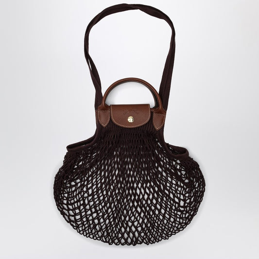 Longchamp Le Pliage Filet L bag Eggplant