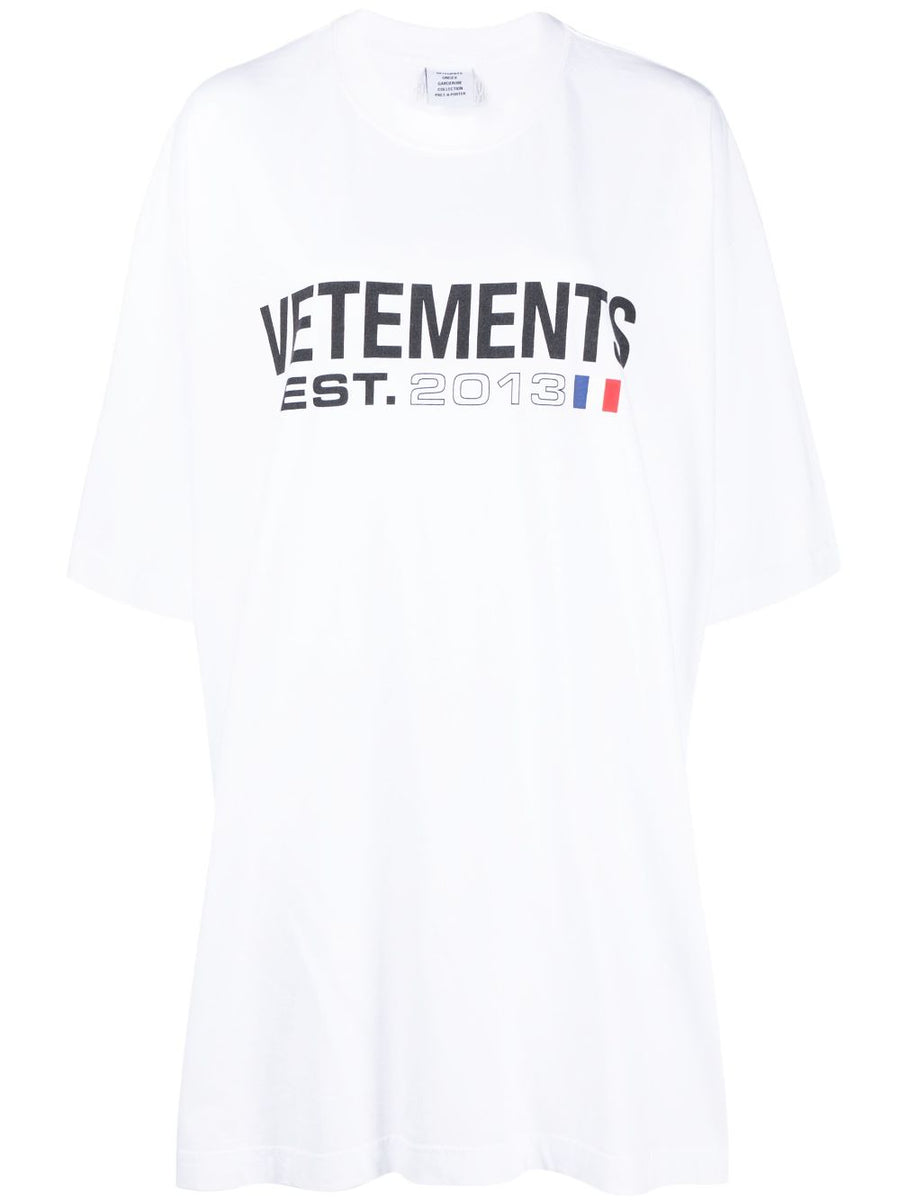 Vetements T-shirts and Polos White