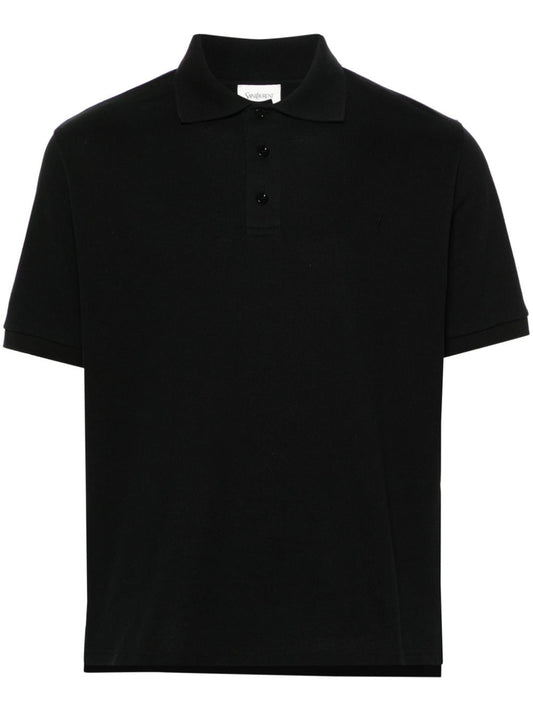 Saint Laurent  T-shirts and Polos Black