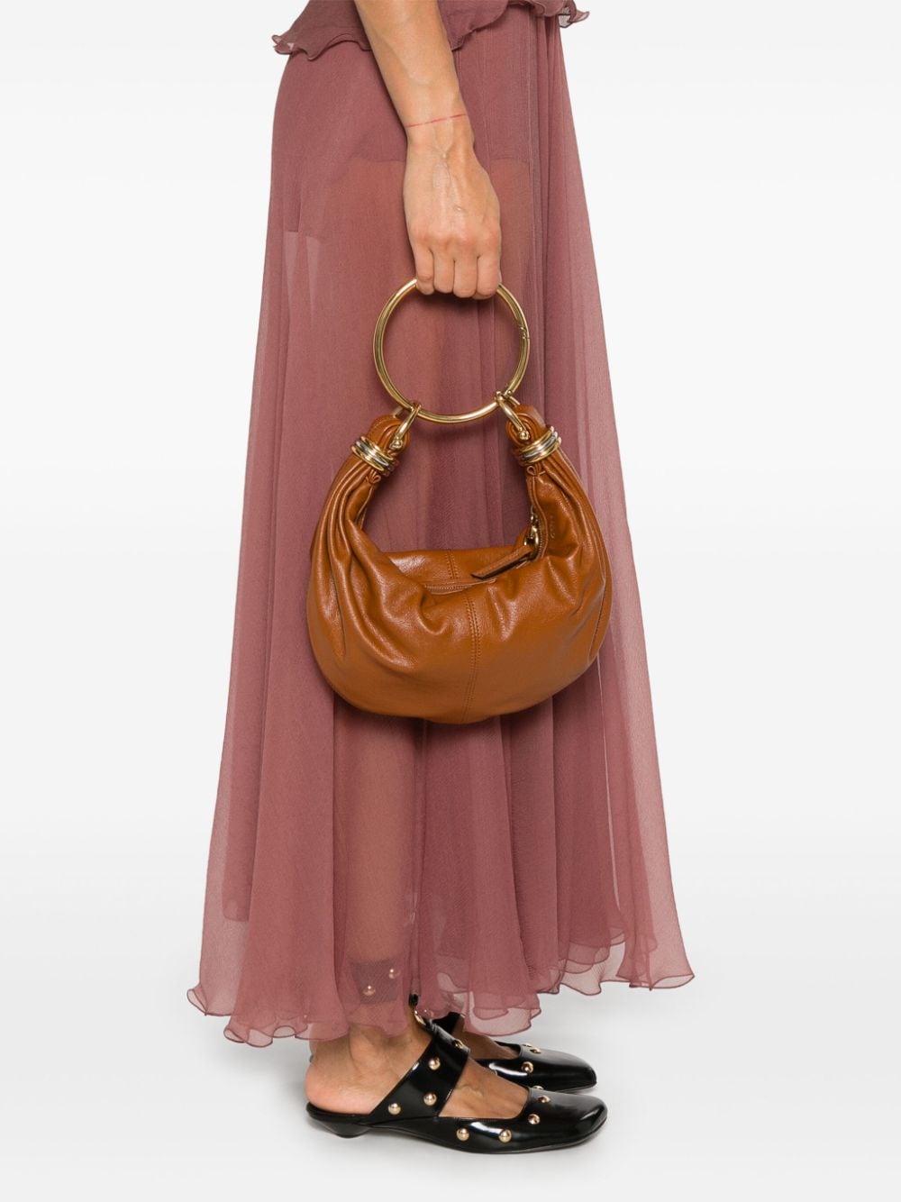 Chloè Chloé Bracelet Small Leather Shoulder Bag