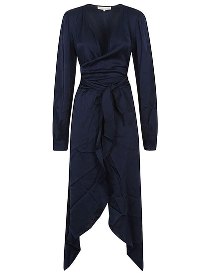 SILK95FIVE Dresses Blue