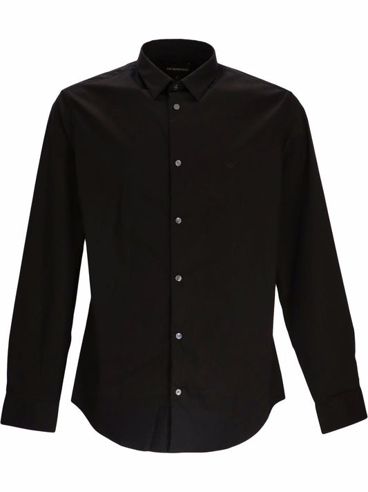 Emporio Armani stretch-fit button-up shirt