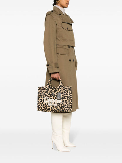 Coach leopard-print Canvas Tote Bag
