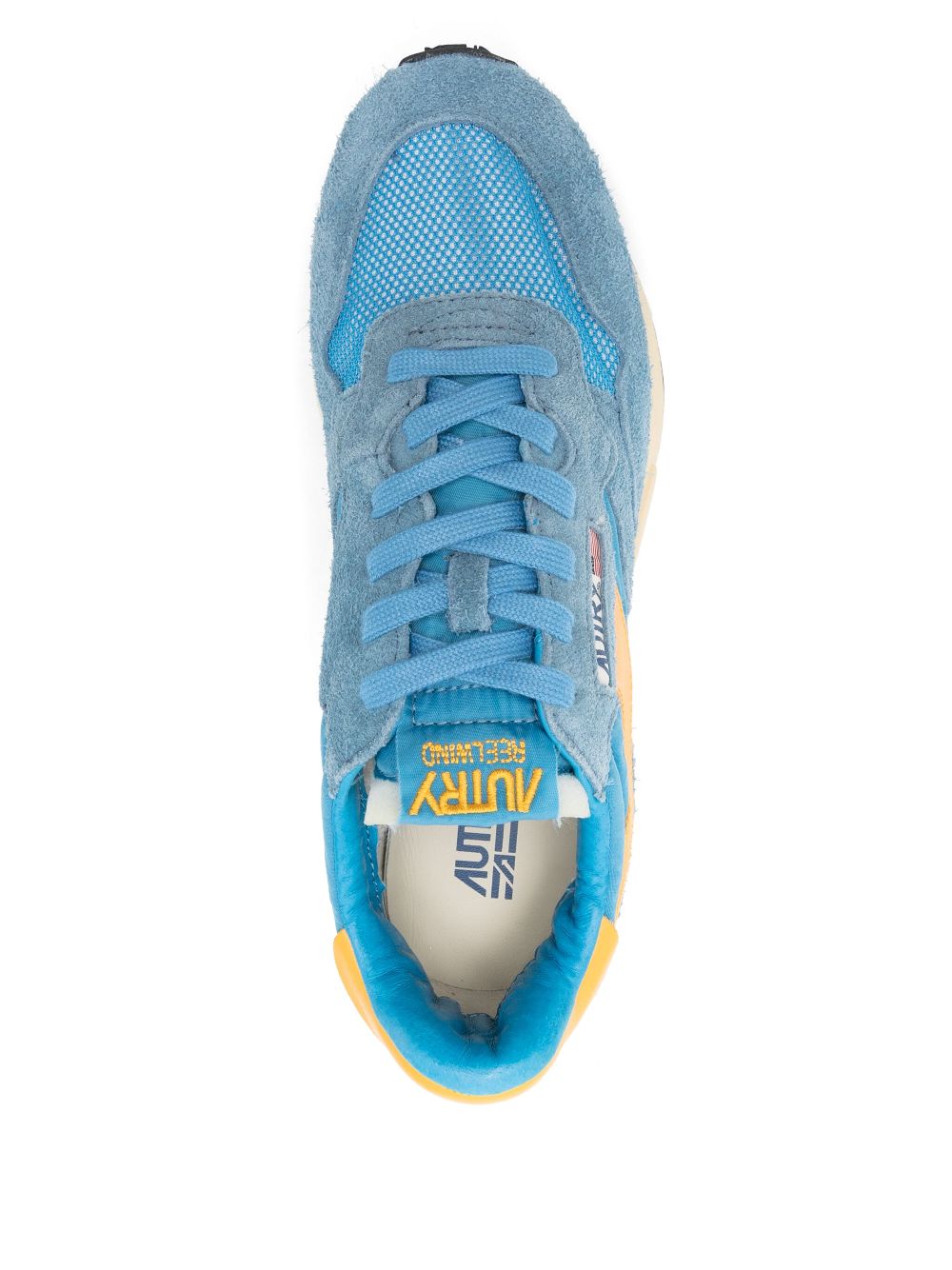 Autry Reelwind Low Sneakers in Suede & Nylon