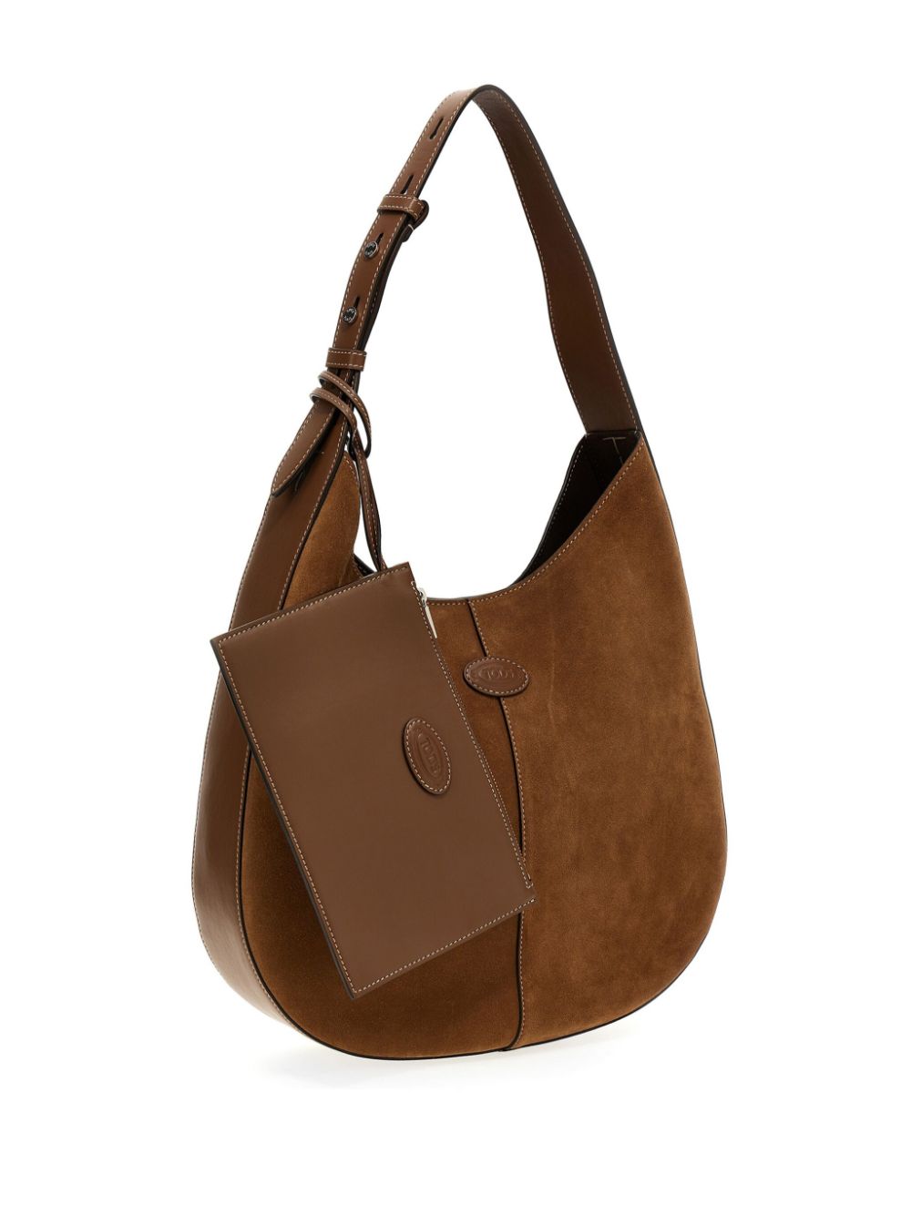 Tod's Di Hobo Bag in Suede