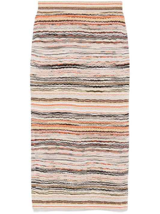 Missoni Midi Lamé Skirt
