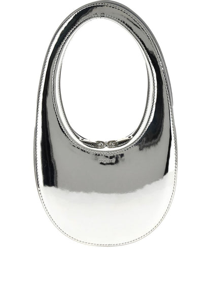 Coperni Swipe Mini Mirrored Leather Bag