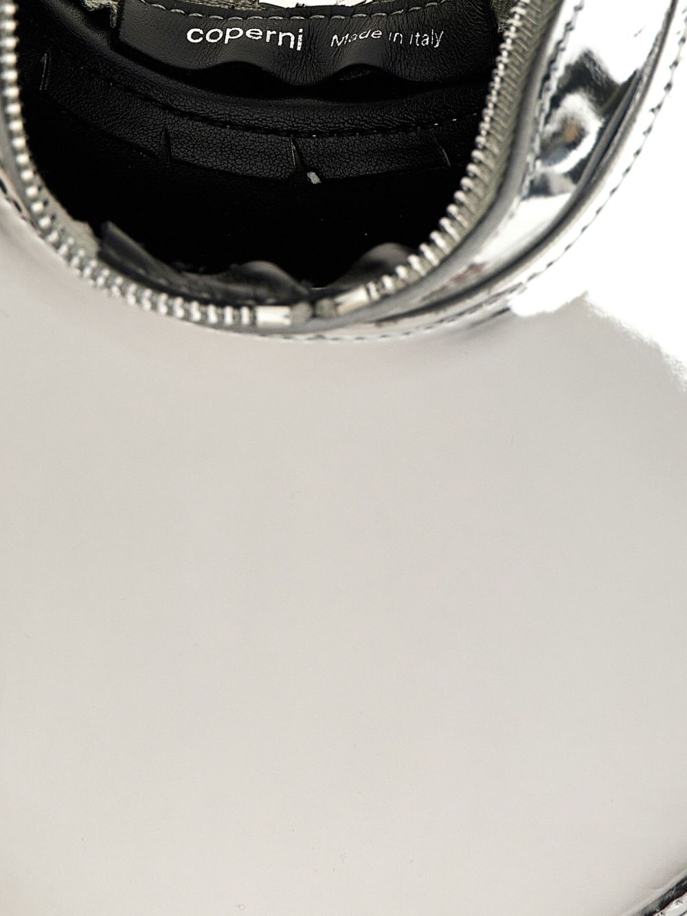 Coperni Swipe Mini Mirrored Leather Bag
