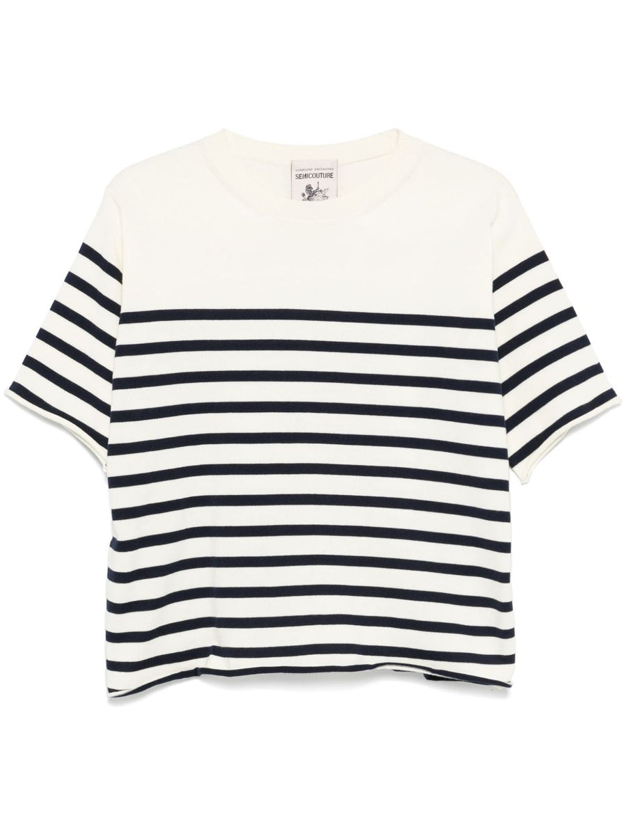 Semicouture Sweaters White