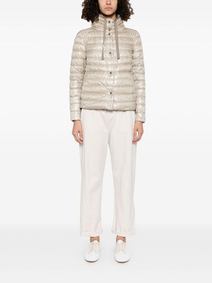 Herno Coats Beige