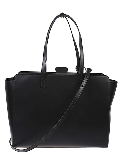 HIDESINS Large Flap leather tote bag