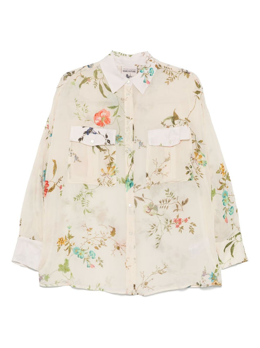 Semicouture Shirts White