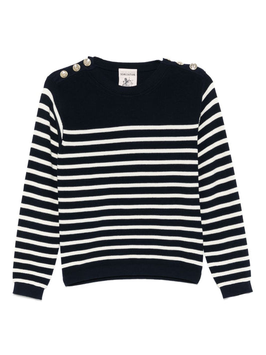 Semicouture Sweaters Blue