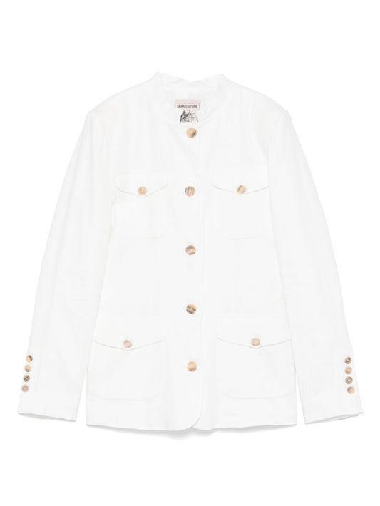Semicouture Jackets White