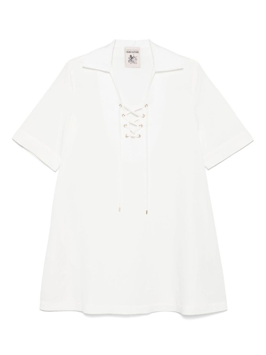 Semicouture Dresses White