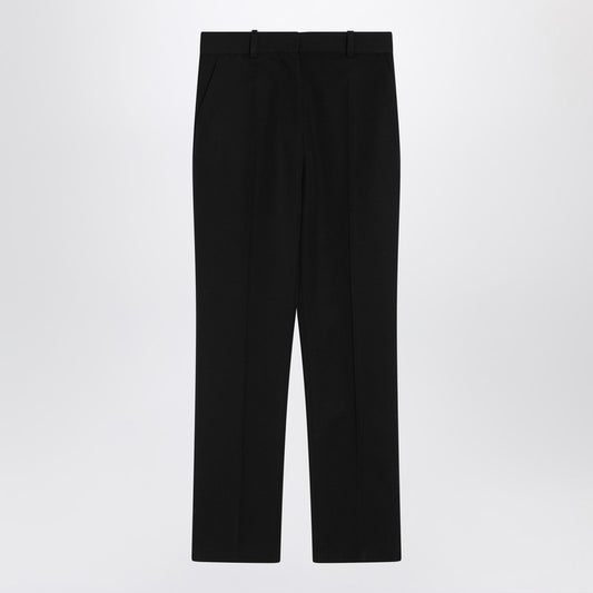 JACQUEMUS Black trousers in cotton blend