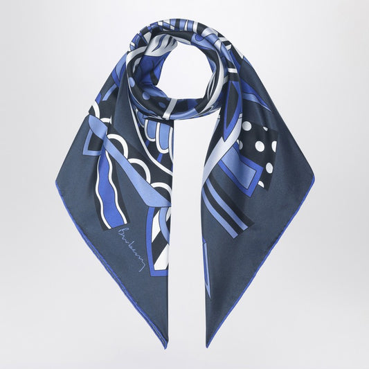 Burberry Silk scarf with EKD carousel style