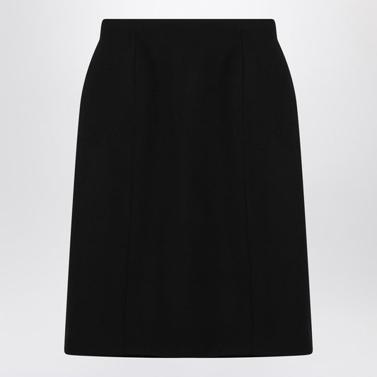 Balenciaga Black Hourglass midi skirt