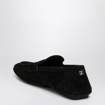 Dolce & Gabbana Dolce&Gabbana Black suede loafer