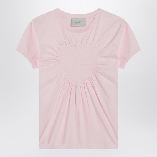 Coperni Pink T-shirt with heart