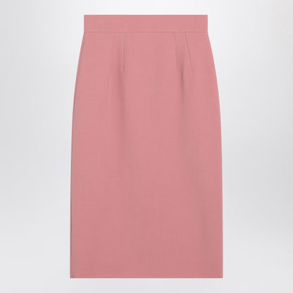 Dolce & Gabbana Dolce&Gabbana Pink wool pencil skirt