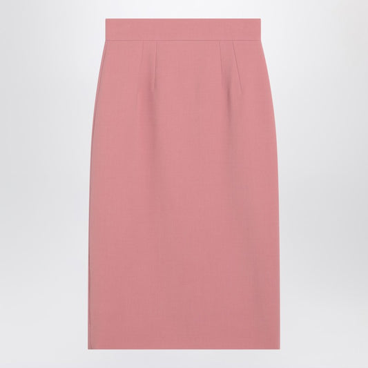 Dolce & Gabbana Dolce&Gabbana Pink wool pencil skirt