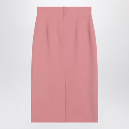 Dolce & Gabbana Dolce&Gabbana Pink wool pencil skirt
