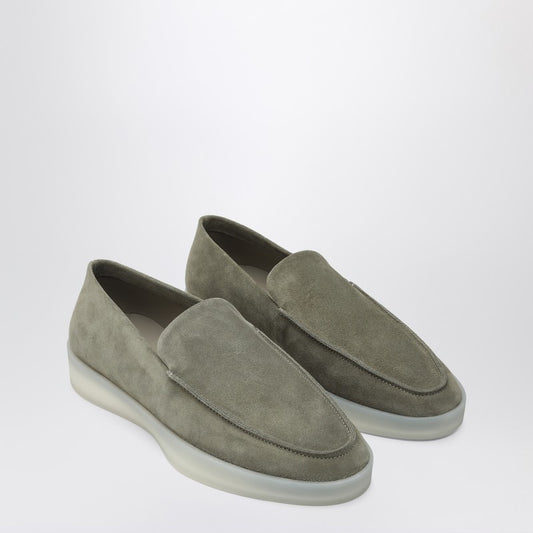 Fear of God Sage colored suede loafer